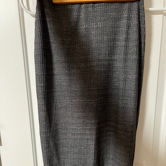 Urban Outfitters Silence + Noise gray pencil skirt with zip back (size s) - Picture 1 of 5